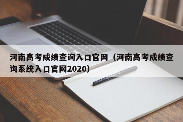 河南高考成绩查询入口官网（河南高考成绩查询系统入口官网2020）